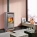 EDILKAMIN VANITY teplovzdušná krbová kamna na dřevo barva mastek, s ventilátorem 601920