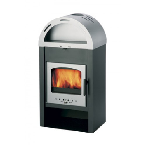 HAAS+SOHN Krbová kamna Vaasa Plus III antracit-stříbrná 0430815030000