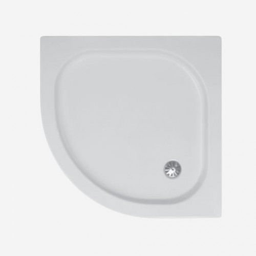 TEIKO Flores sprchová vanička 90 x 90 cm protiskluz, R 50, bílá V131090N32T05001