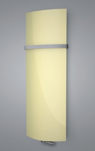 ISAN VARIANT GLASS skleněný designový radiátor 1810/620 pastel yellow DGAG 1810 0620 S