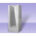 TEIKO DORA průmyslový sprchový box se závěsem 90x90 cm V404090N00T21000