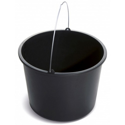 Kistenberg BUCKET BUCKET Vědro stavební 12 l, černé KBU12