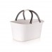 VETRO-PLUS RATTAN Koš na prádlo s uchy 58x38x29,5cm 35 l, bílý 55PRO176W