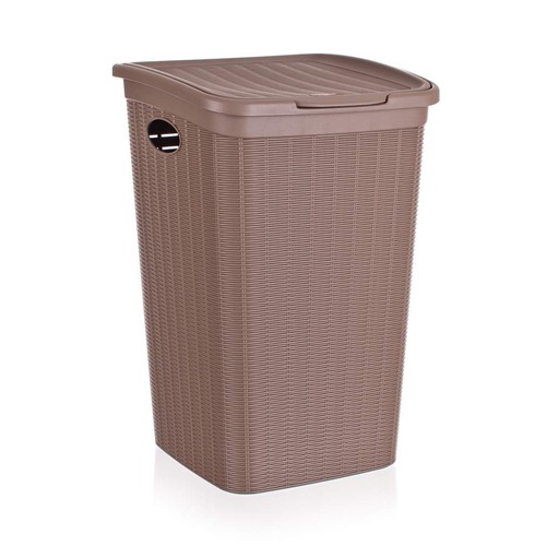 VETRO-PLUS RATTAN Koš na špinavé prádlo 37x38x54,5cm 50 l, světle hnědý 5530051