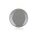 BANQUET Talíř desertní šedý 20cm AMANDE Lesk 20505L3070D