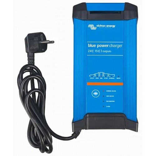 Victron Energy Blue Smart Nabíječka baterií IP22 24V/16A, 1 výstup BPC241647002 Victron Energy Blue Smart Nabíječka baterií IP22 24V/16A, 1 výstup BPC241647002