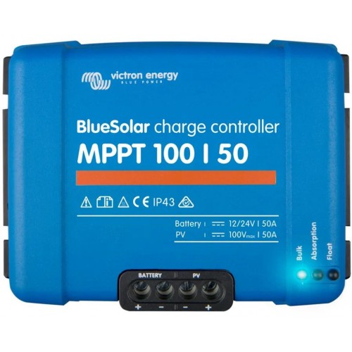 Victron Energy BlueSolar MPPT 100/50 Solární regulátor (12/24V-50A) SCC020050200