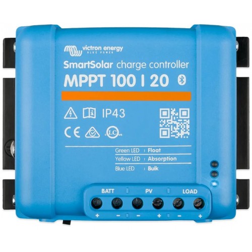 Victron Energy SmartSolar MPPT 100/20 Solární regulátor (12/24/48V - 20A) SCC110020160R
