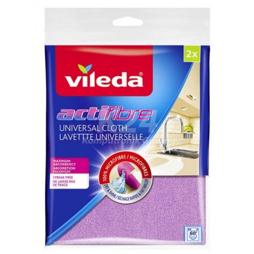 VILEDA Actifibre mikrohadřík 2ks 148310 VILEDA Actifibre mikrohadřík 2ks 148310