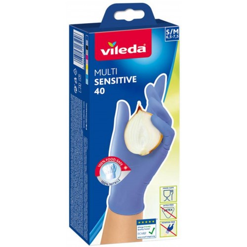VILEDA Rukavice MultiSensitive 40 "S/M" 143684