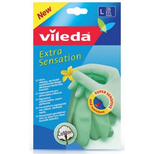 VILEDA Rukavice Extra Sensation M 123320