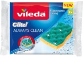 VILEDA Glitzi Always Clean viskózní houbička 2ks 168528