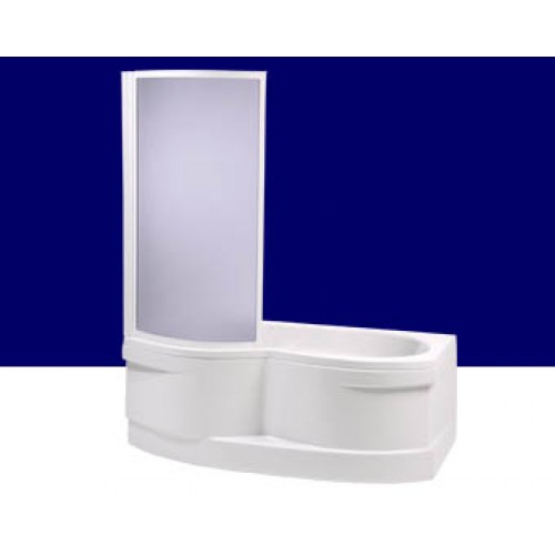 TEIKO VZKO 1/80 vanová zástěna k vaně Jáva pearl V311080N51T21011