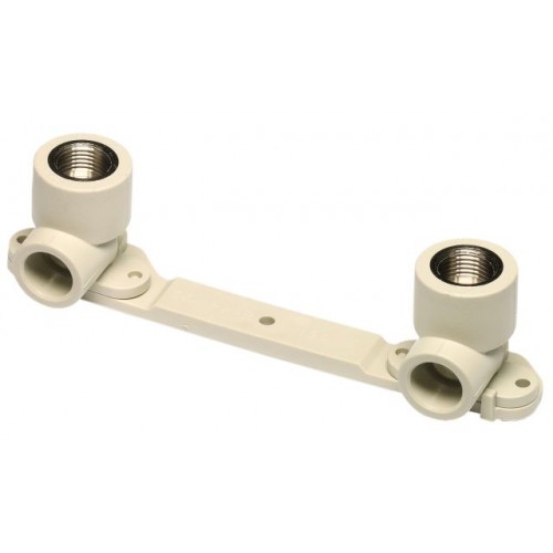 PPR nástěnná kolena s držákem 20 x 1/2", 6025213 PPR nástěnná kolena s držákem 20 x 1/2", 6025213