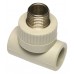 PPR T-kus s kovovým závitem vnějším 32 x 3/4" x 32 mm, 6053234