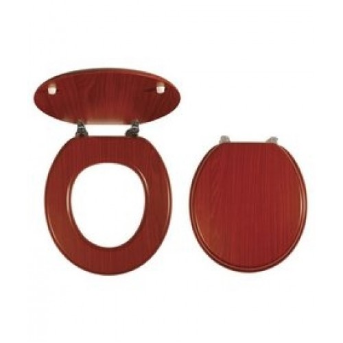 NOVASERVIS Lyra WC sedátko pomalu padající WC/SOFT ORECH L