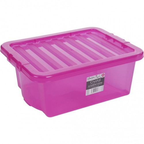 WHAM 12317 box s víkem 16l růžová 42000021