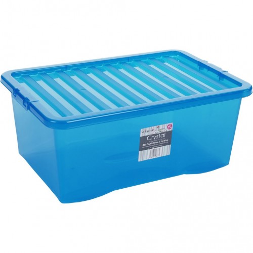 WHAM 10873 box s víkem 45l modrá 42000032 WHAM 10873 box s víkem 45l modrá 42000032