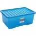 WHAM 10873 box s víkem 45l modrá 42000032