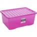 WHAM 12337 box s víkem 45l růžová 42000033