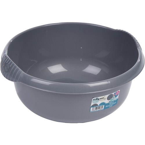 WHAM umyvadlo kulaté 36cm 9l stříbrné 11275 WHAM umyvadlo kulaté 36cm 9l stříbrné 11275