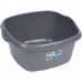 WHAM umyvadlo čtverec 32cm 9l stříbrné 11280