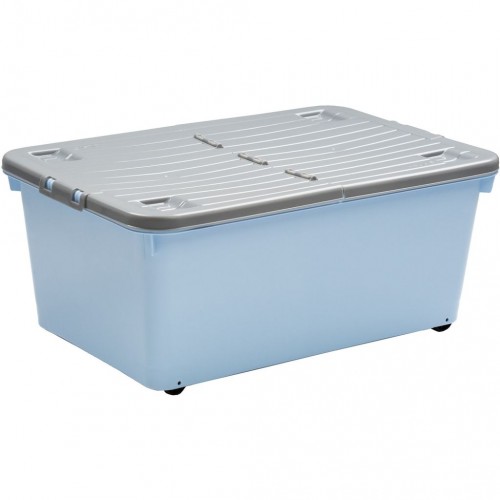 WHAM 15405 Box se skl. víkem 45L modrý WHAM 15405 Box se skl. víkem 45L modrý