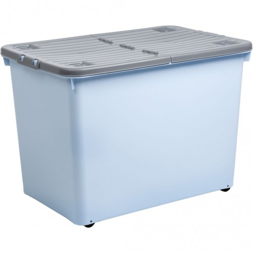WHAM 15431 Box se skl. víkem 80L modrý WHAM 15431 Box se skl. víkem 80L modrý