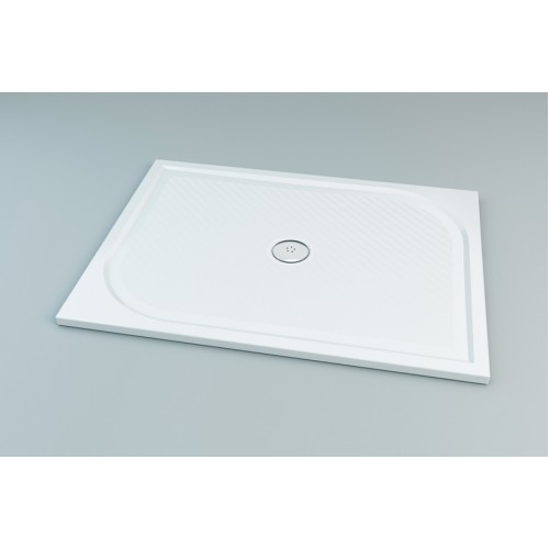 RONAL WMA Marblemate obdélníková sprchová vanička, 90x120x3,0cm, černá WMA90120154