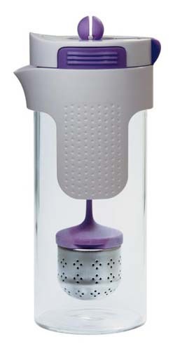 STONELINE Konvička na čaj a kávu nerez 750 ml, fialová barva, WX-14166