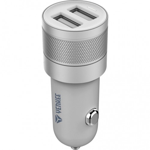 YENKEE YAC 2048SR USB autonabíječka stříbrná 4.8A 30014755 YENKEE YAC 2048SR USB autonabíječka stříbrná 4.8A 30014755