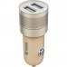 YENKEE YAC 2048GD USB autonabíječka zlatá 4.8A 30014756
