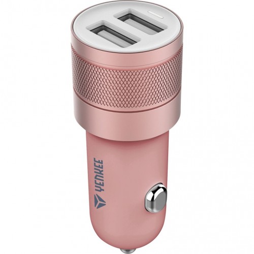 YENKEE YAC 2048RE USB autonabíječka růžová 4.8A 30014757 YENKEE YAC 2048RE USB autonabíječka růžová 4.8A 30014757