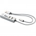 YENKEE COMBO YHC 102SR USB OTG HUB+čtečka bílá 45012402