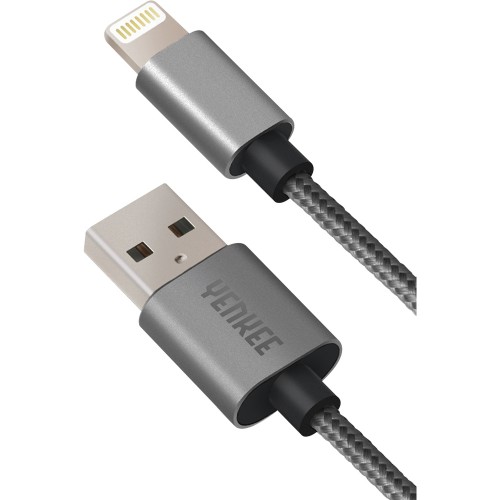 YENKEE YCU 601 GY kabel USB / lightning 1m 45011250 YENKEE YCU 601 GY kabel USB / lightning 1m 45011250