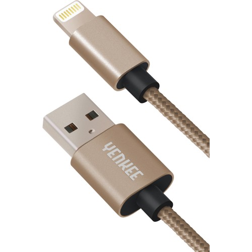 YENKEE YCU 601 GD kabel USB / lightning 1m 45011352 YENKEE YCU 601 GD kabel USB / lightning 1m 45011352