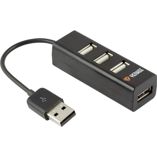 YENKEE YHB 4001BK Hub 4 x USB 2.0 černý 45007826