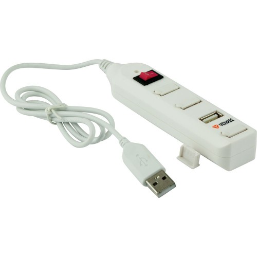 YENKEE YHB 4002WH Hub 4 x USB 2.0 bílý 45007829
