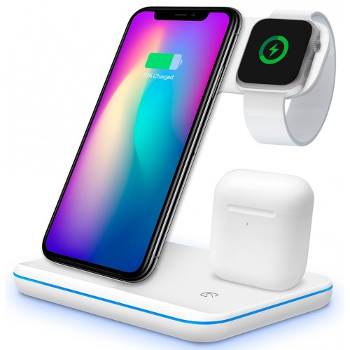 YENKEE YAC 5300 3v1 nabíjecí stanice Qi 30018091