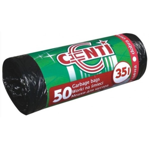 YORK Pytle na odpadky 35l/50 ks CENTI 090410 YORK Pytle na odpadky 35l/50 ks CENTI 090410