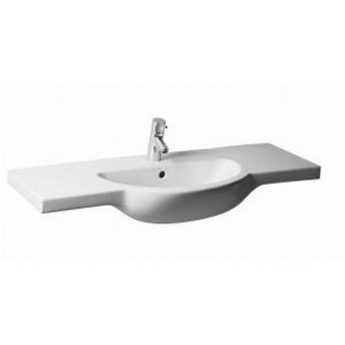 Jika MIO Umyvadlo do nábytku 105cm s otvorem - bílá H8147170001041