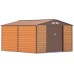 G21 Zahradní domek GAH 884 - 277 x 319 cm, hnědý 63900567