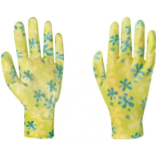 Zahradní rukavice s nitrilovou vrstvou YOUNG STYLE vel. 8 - blistr 709812