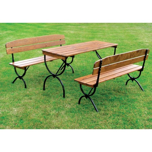 Zahradní set BRAVO 160 cm, borovice/kov 245/0