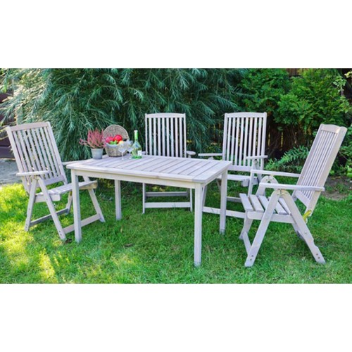 Zahradní křeslo HOLIDAY, šedá 11471