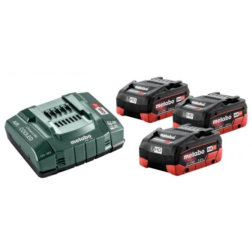 Metabo Základní sada LiHD (3x5,5Ah/18V) 685074000