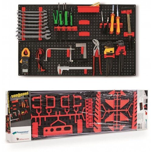 Prosperplast TOOLBOARD Závěsný panel na nářadí, 800x80x240mm NTB1