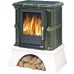 ABX Bavaria L 4,2kW Kachlová kamna na dřevo s lit. vložkou, výměníkem, selský sokl, ahorn