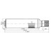 PROTHERM horizontální zakončení souosé průměr 80/125, 1m, (T25IZ-1000) 0020064556
