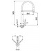 Franke Centinox FW 77.031 dřezová baterie, chrom 115.0177.878